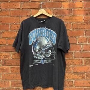 Vintage Dallas cowboys football helmet t shirt 1991 XL
